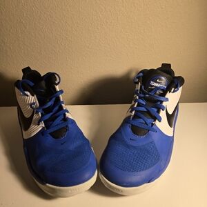 Nike Kids Blue and Black Athletic Shoes